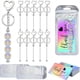 thumbnail image 1 of Barras de con Cuentas para Hacer Llaveros, Llaveros de Cuentas de Metal para Hacer Joyas, Regalos, Colgantes, Manualidades de Bricolaje, 1 of 7