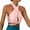 Pink, variant on Beach Vacation Clothes for Women Camisole Shelf Bra Women Crop Top Sports Bodysuit for Crop Top Cropped Workout Bling Tops Workout Bra Cat Copper Stripe Camisole Bodysuit Red M