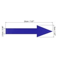 thumbnail image 2 of Unique Bargains 8'x2' Arrow Sticker PVC Adhesive Large Arrow Sign Dark Blue 15 Pack, 2 of 6