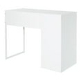thumbnail image 3 of Pemberly Row Modern 40"W Desk in Engineered Wood White Finish, 3 of 5