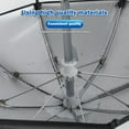 thumbnail image 4 of CNKOO Mini Motorcycle Phone Holder Umbrella Phone Sun Shade Parasol Easy Installation 11*8.6 Inch, 4 of 15