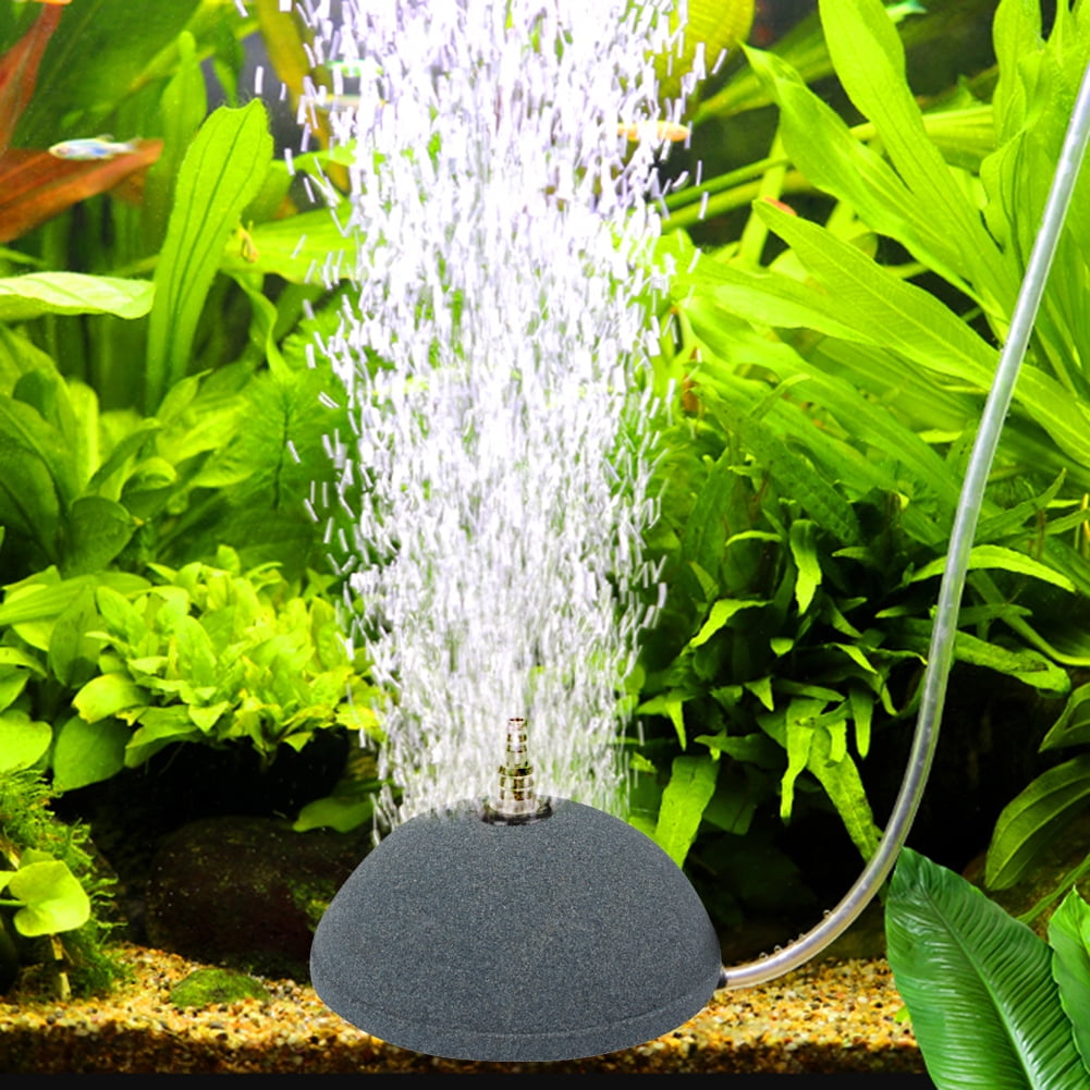 Aquarium Pond Pump Hydroponics Diffuser Fish Tank Bubble Air Stone Aerator New 