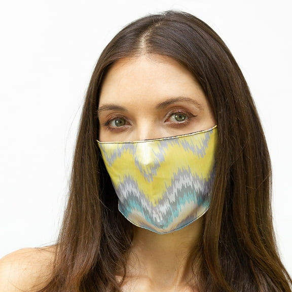 SINGLE PACK FACE MASK WITH ADJUSTABLE STRAPS AND POCKET FOR FILTER