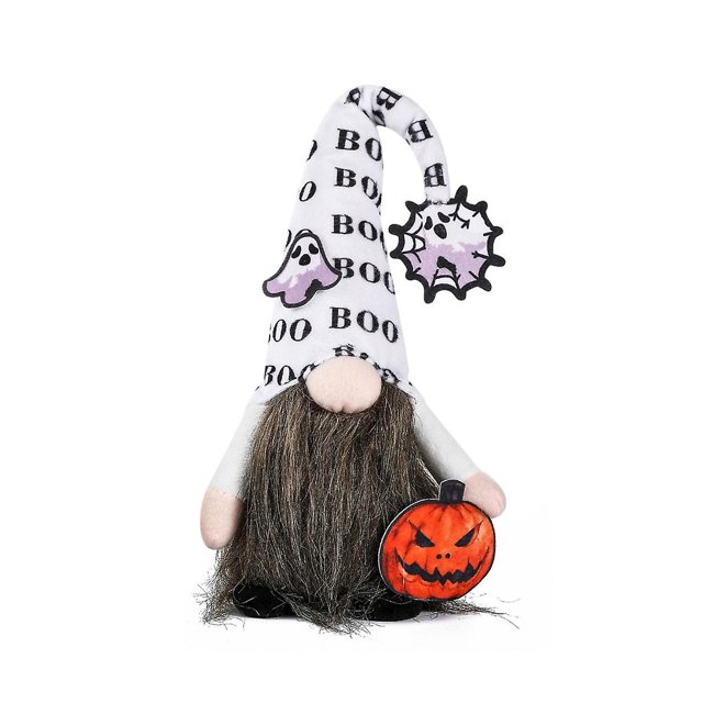 Decoraciones de gnomos de Rudolph de invierno para Halloween, muñeco sin rostro, figuras de gnomos festivos novedosos para decoración de escaparates y fiestas, B