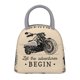 thumbnail image 1 of Easygdp Let The Adventure Begin Bolsa de Almuerzo Insulada Grande, Forro de Aluminio, Diseño Espacioso, a Prueba de Fugas, Ideal para Trabajo, Picnics, Viajes y Actividades al Aire Libre, 1 of 6