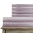 thumbnail image 2 of BNM Cotton Blend 6 Sheet Set, Queen, Lavender, 2 of 6