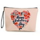 thumbnail image 1 of Bolsa de maquillaje para San Valentín, bolsa de maquillaje para lápiz labial para mujer, bolsa de almacenamiento portátil multifuncional para exteriores, bolsa para bolígrafos para estudiantes., 1 of 5