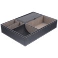 thumbnail image 4 of Jewelry Box Vintage Case Multi-grid Box Jewelry Storing Organizer Ring Watch Box, 4 of 8