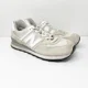 thumbnail image 2 of New Balance Unisex 574 WL574EVW White Casual Shoes Sneakers Size M 8 W 9.5 B, 2 of 6
