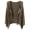 Olive green, variant on Women Tassels Fringe Sleeveless Vest Cardigan Waistcoat Jackets Outwear Tops