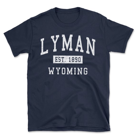 Lyman Wyoming Classic Established Men's Cotton T-Shirt