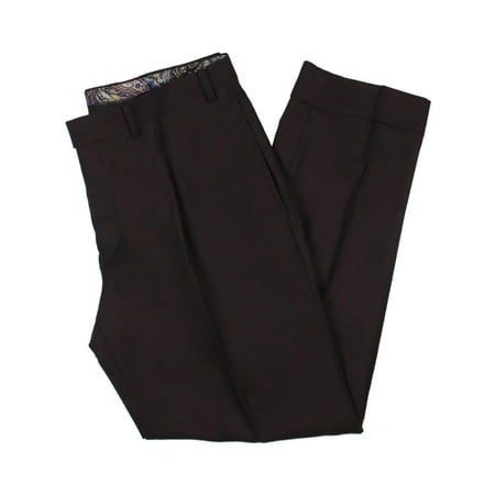 Tallia Mens Vanden Wool Cuffed Suit Pants