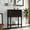 Espresso, variant on Royard Oaktree 23.7" Classic Console Table with 3 Drawers, Small Entryway Table w/Shelf for Hallway