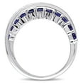 thumbnail image 4 of Everly Women's Created Sapphire Sterling Silver Ring, 4 of 7