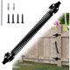 thumbnail image 1 of 36cm Adjustable Spring Door Closer, Automatic Door Closer, Door Spring with 2 Screws, for Garden Door, Wooden Gate and Farm Fences (36 x 3.9 x 3.9 cm), 1 of 4