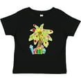 thumbnail image 3 of Inktastic Christmas Palm Tree with Presents Boys or Girls Baby T-Shirt, 3 of 5