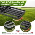 thumbnail image 2 of Yeyebest Lawn Leveling Rake 27 in Stainless Steel Garden Rake with Adjustable Steel Handle, 2 of 7
