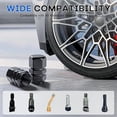 thumbnail image 7 of 4Pcs Aluminum Tire Valve Stem Caps, Universal Dustproof Wheel Air Valve Covers, Anti-Corrosion Tire Accessories for Cars, Trucks, Bikes, 7 of 7