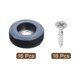 thumbnail image 3 of Uxcell Furniture Slider Pads, Screw on Furniture Glides Sliders 19mm 16, 3 of 6