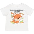 thumbnail image 3 of Inktastic Grandma and Grandpa Love Me- Little Fox Boys or Girls Toddler T-Shirt, 3 of 5