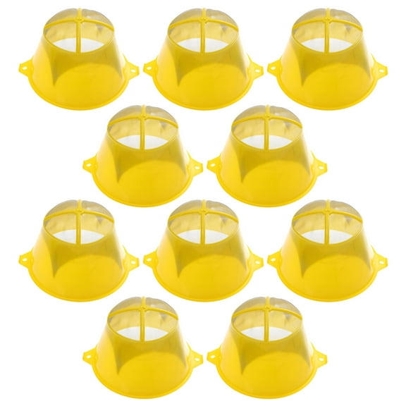 GAXIRE Wire Mesh Funnel ABS Filter Paint Impurities Professionals Automobile Paint 10pcs