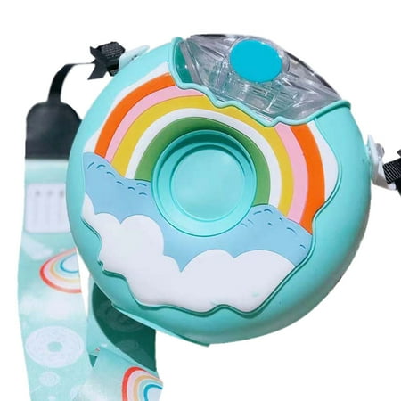 

Xinqinghao Cute Water Bottle For Kids Unique Shape Water Cup Kawaii Popsicle Water Bottles A