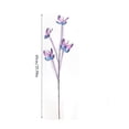 thumbnail image 3 of Hodwiequ Artificial Butterflies Branch Decorative Arrangement Artificial Flower Bouquet Set Props Purple Free Size, 3 of 6