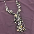 thumbnail image 2 of Elegant Y-Style Multi-Color Pearl Statement Necklace - Fashion Jewelry for Women Necklace Women, 2 of 7