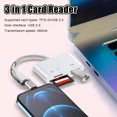 thumbnail image 2 of Lector De Tarjetas Para Computadora Adaptador Usb C A Otg Ti, 2 of 7