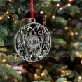 thumbnail image 2 of Pompotops Christmas Tree Decorations Ornaments Decorative Metal Pendants On The Christmas Tree In The Christmas Living Room, 2 of 8
