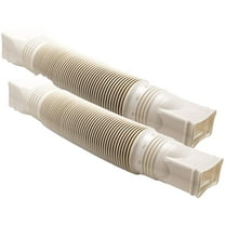 Amerimax Home Products Flex-A-Spout Downspout Extension - Durable Plastic - White