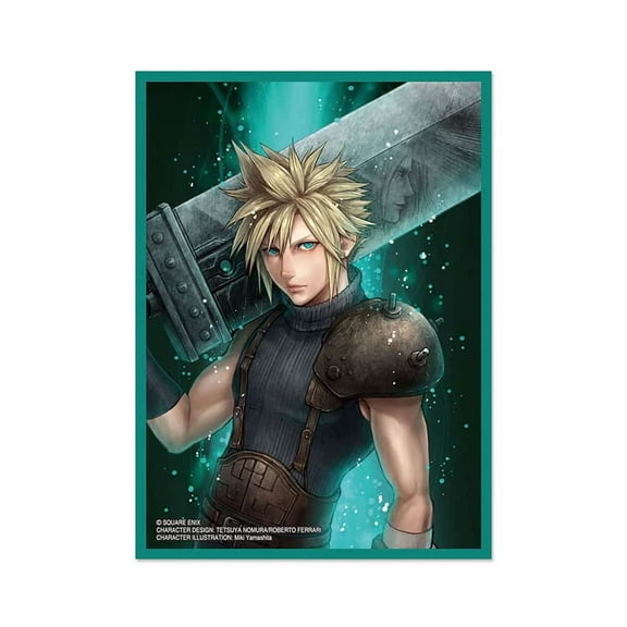 Final Fantasy TCG: Final Fantasy VII Cloud Card Sleeves (100-Pack)
