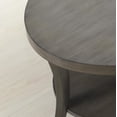 thumbnail image 3 of Gray Oval Shelf End Table with Wide Display Space - Perth, 3 of 7