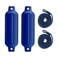 thumbnail image 2 of Shengyu 2x Boat Fenders 6mm x 1.5M PVC Anti Ropes Collision for Docking Pontoon Blue G0 Blue Rope Rope 6x1.5m, 2 of 6