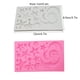 thumbnail image 4 of Yuarrent Moldes para galletas Star Moon Forma de cara humana Molde en relieve Hecho a mano Fondant Fundición Die Chocolate Cupcake Decoraciones Artesanía rosado Yuarrent HA061137-01, 4 of 6
