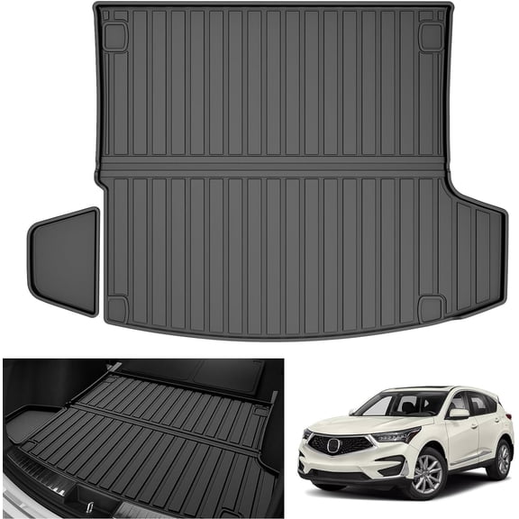 AOMSAZTO Cargo Liner for Acura RDX 2019-2024 Custom Fit All Weather TPE Rubber Car Trunk Mat