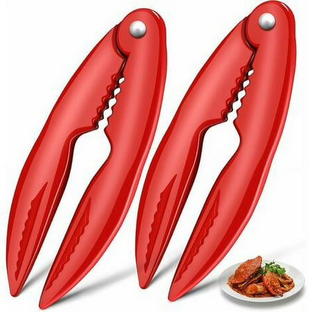 

FloreceBien Portable Aluminum Crab Claws Kitchen Supplies 14X5X1.2CM Shelling Tool 2pcs