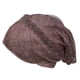 thumbnail image 1 of Turbante Sombrero De Encaje Brillante Simple Suave Transpirable Envoltura Para La Cabeza Para Mujeres Para Regalos De Uso DiarioPúrpura, 1 of 14