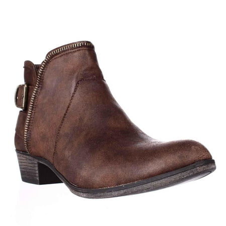 - Womens AR35 Edee Ankle Booties, Chocolate