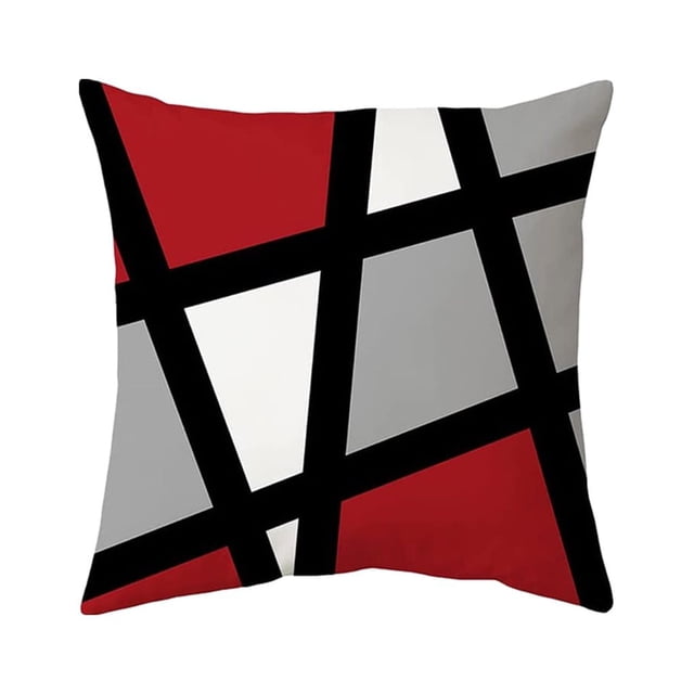 ZheElen Taie d'Oreiller Résistante aux Rides en Polyester pour Canapé Housse de Coussin Décorative Durable et Facile d'Entretien W0081-10