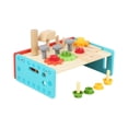 thumbnail image 3 of Wooden Tool Workbench Set Mini Wooden Work Bench for Kids for Birthday Gifts, 3 of 9
