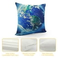 thumbnail image 4 of Nawypu  Earth Throw Pillow Covers,Blue Earth Abstract Pillow Covers, Decorative Retro Aesthetic Lumbar Cushion Case Pillowcase for Couch Sofa, 4 of 5