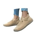 thumbnail image 2 of Women Shoes Comfortable Orthopedic Sneakers with Arch Support Casual Trainers Hiking Shoes (Khaki 48), 2 of 8
