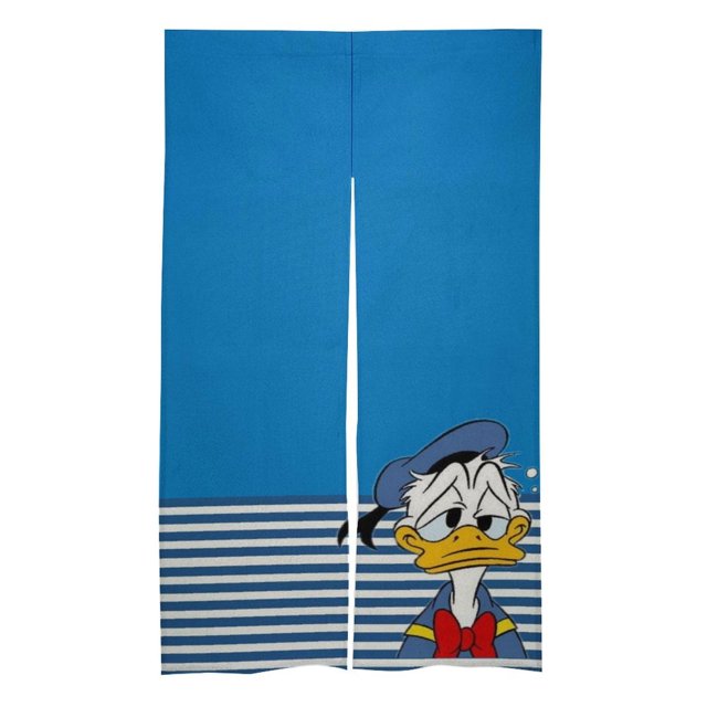 Cortina para puerta con diseño de pato Donald, 34 x 57 pulgadas, cortina opaca para puerta, cortina divisoria para privacidad de habitación, decoración del hogar, dormitorio, cocina, 2 paneles