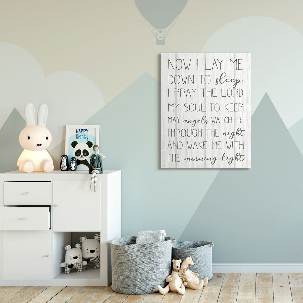 The Kids Room by Stupell Kids Inspirational Word Bedroom Nursery Design Super Canvas Wall Art by Daphne Polselli