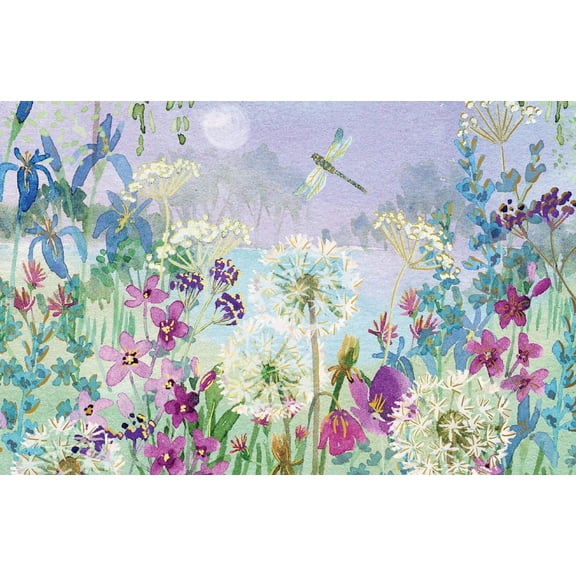 Dragonflies & Dandelions Note Cards (14 Cards, 15 Self-Sealing Envelopes), (Hardcover)