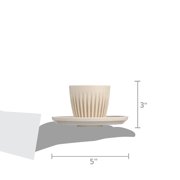 Huskee Cup Espresso Set (Natural, 3oz)