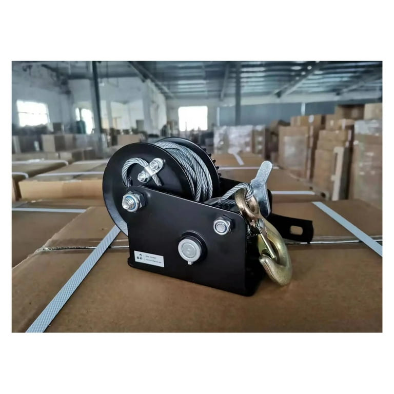 大人気新品 Small Expert Winch Manual Winch Belt Winch Hand 500KGS, TowingProducts&Winches