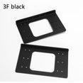 thumbnail image 1 of Aluminum 3.5 HDD Hard Disk bracket DIY Hard Disk Box Hard Disk Expansion Rack Chassis Accessories 3F black, 1 of 6