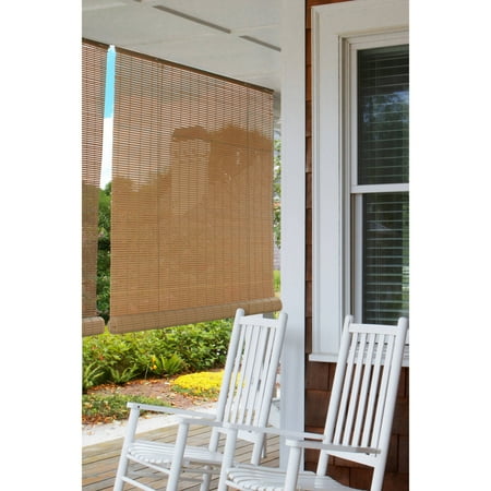 Radiance Quarter Inch Oval Vinyl Roll Up Blinds